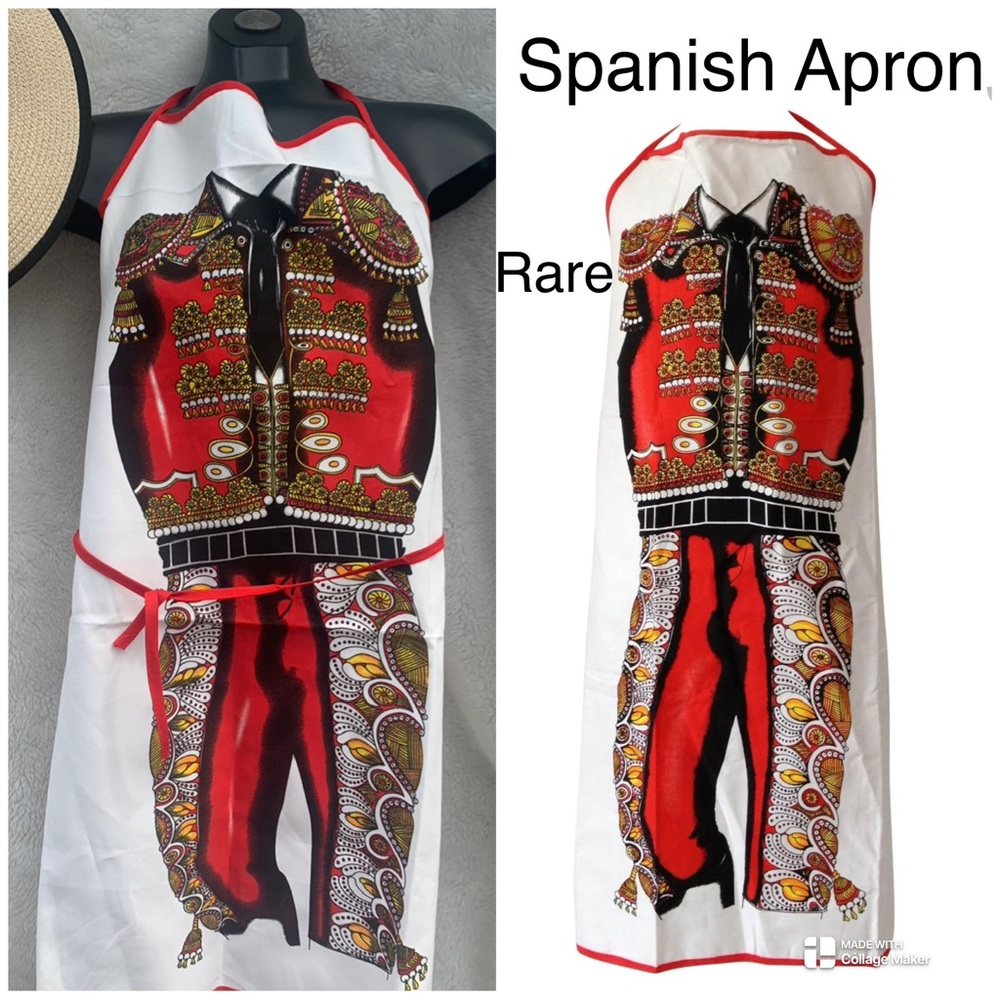 RARE - from SPAIN - Spanish Apron, adult, BULL not included 😉